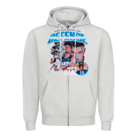 Dove Grey Jonathan Isaac Vintage Zipper Hoodie - linhVisuals