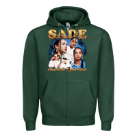 Sports Green Sade Love Deluxe Rare Zipper Hoodie - linhVisuals