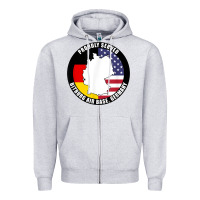 Heather Grey proudly served bitburg air base germany military veteran t shirt Zipper Hoodie - linhVisuals