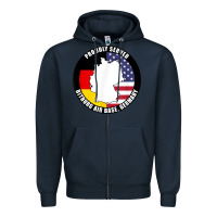Navy proudly served bitburg air base germany military veteran t shirt Zipper Hoodie - linhVisuals
