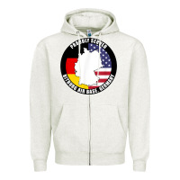 Oatmeal Heather proudly served bitburg air base germany military veteran t shirt Zipper Hoodie - linhVisuals
