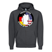 Smoke proudly served bitburg air base germany military veteran t shirt Zipper Hoodie - linhVisuals