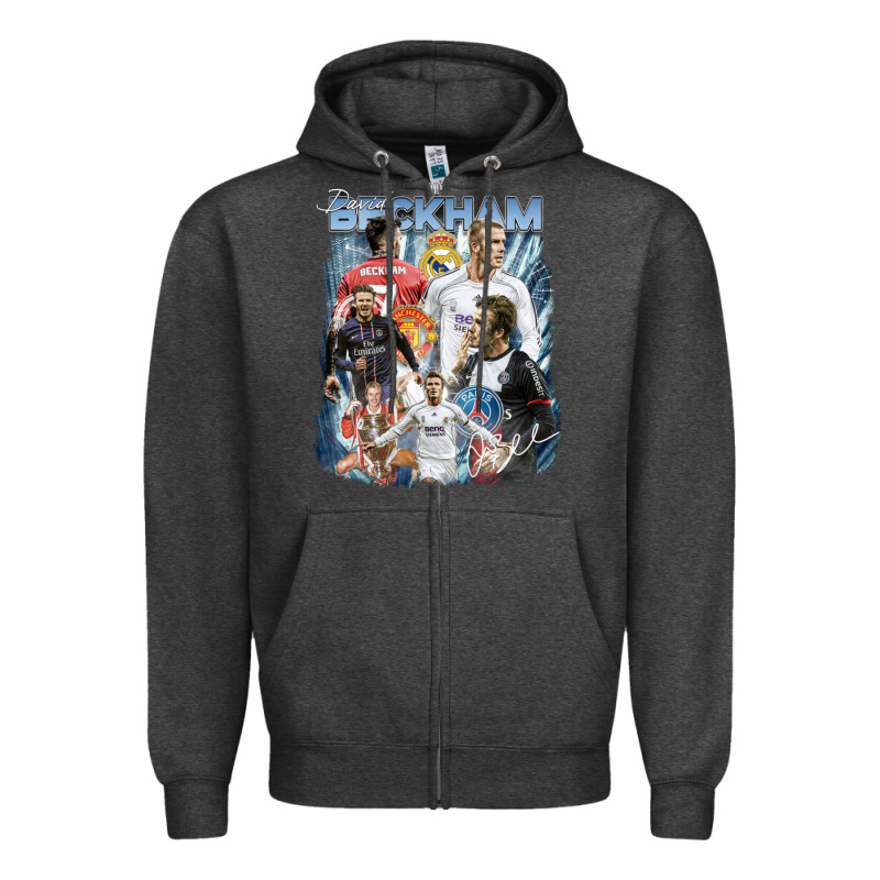 David Beckham Vintage Zipper Hoodie by linhVisuals | Teevron