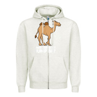 Oatmeal Heather what day is it hump day funny camels hump day t shirt Zipper Hoodie - linhVisuals