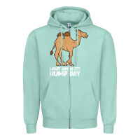 Seafoam what day is it hump day funny camels hump day t shirt Zipper Hoodie - linhVisuals