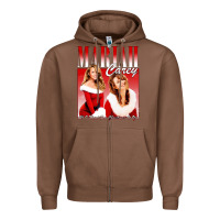 Chestnut Mariah Carey Vintage Zipper Hoodie - linhVisuals