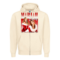Sandshell Mariah Carey Vintage Zipper Hoodie - linhVisuals