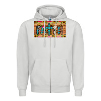 Dove Grey faith license plate Zipper Hoodie - JahusDesignShop