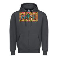 Smoke faith license plate Zipper Hoodie - JahusDesignShop
