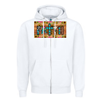 White faith license plate Zipper Hoodie - JahusDesignShop