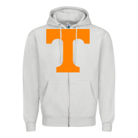 Dove Grey Tennessee Zipper Hoodie - linhVisuals