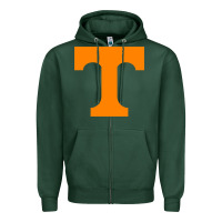 Sports Green Tennessee Zipper Hoodie - linhVisuals