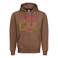 Chestnut birthday queen shirt, womens birthday shirt, birthday t shirt Zipper Hoodie - linhVisuals