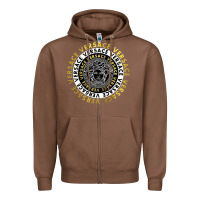 Chestnut VER - GUC.CI FA.SHION - SACE Zipper Hoodie - linhVisuals