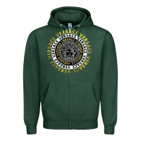 Sports Green VER - GUC.CI FA.SHION - SACE Zipper Hoodie - linhVisuals