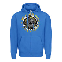 True Royal VER - GUC.CI FA.SHION - SACE Zipper Hoodie - linhVisuals