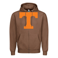Chestnut Tennessee Zipper Hoodie - linhVisuals