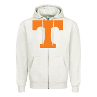 Oatmeal Heather Tennessee Zipper Hoodie - linhVisuals