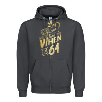 Smoke will you still need me when i'm 64 birthday for wife 64 love premium t Zipper Hoodie - linhVisuals