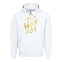 White will you still need me when i'm 64 birthday for wife 64 love premium t Zipper Hoodie - linhVisuals