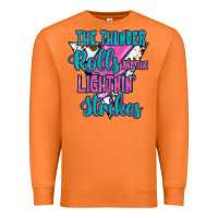 Carrot The Thunder Rolls And The Lıghtnıng Strikes Premium Sweatshirt - JahusDesignShop