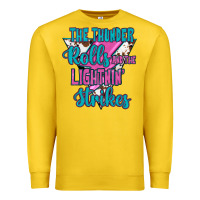 Lemon The Thunder Rolls And The Lıghtnıng Strikes Premium Sweatshirt - JahusDesignShop