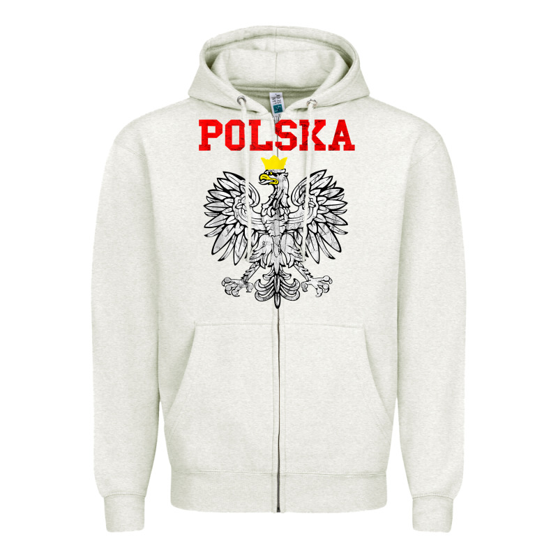 Polska Poland Eagle Poland Heritage Polish Pride Roots Tank Top Zipper Hoodie by linhVisuals | Teevron