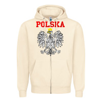 Sandshell polska poland eagle poland heritage polish pride roots tank top Zipper Hoodie - linhVisuals