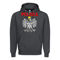 Smoke polska poland eagle poland heritage polish pride roots tank top Zipper Hoodie - linhVisuals