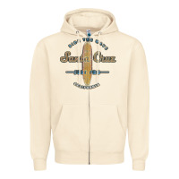 Sandshell santa cruz, ca vintage surfers tshirt Zipper Hoodie - linhVisuals