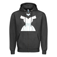 Charcoal Heather wedding dresses bridal showers cute graphic funny t shirt Zipper Hoodie - linhVisuals