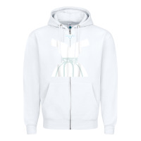 White wedding dresses bridal showers cute graphic funny t shirt Zipper Hoodie - linhVisuals