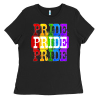 Black Pride pride pride Ladies Tee - FaDigitalArtStudio