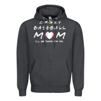 Smoke baseball coach crazy mom baseball Zipper Hoodie - linhVisuals