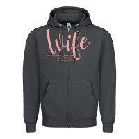Smoke wife collection t shirt Zipper Hoodie - linhVisuals