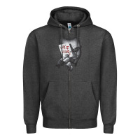 Charcoal Heather us dc dark knight photo why so serious 01 black h pullover hoodie Zipper Hoodie - linhVisuals