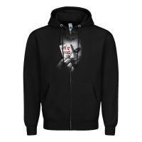 Black us dc dark knight photo why so serious 01 black h pullover hoodie Zipper Hoodie - linhVisuals