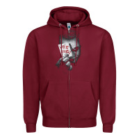 Burgundy us dc dark knight photo why so serious 01 black h pullover hoodie Zipper Hoodie - linhVisuals