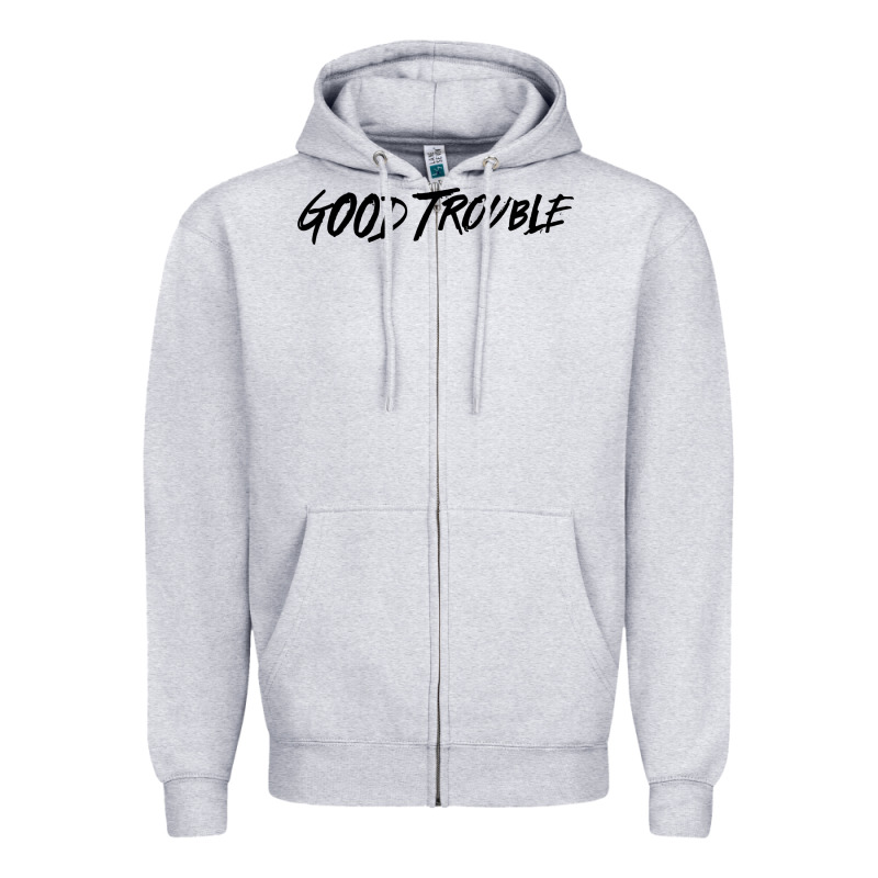 Good Trouble Zipper Hoodie by linhVisuals | Teevron