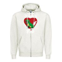 Oatmeal Heather stealing hearts and blasting farts valentine's day t shirt Zipper Hoodie - linhVisuals