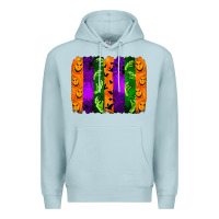Blue Mist halloween brushstroke Premium Hoodie - Jasminsmagicworld