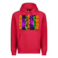 Cardinal halloween brushstroke Premium Hoodie - Jasminsmagicworld