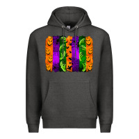 Charcoal Heather halloween brushstroke Premium Hoodie - Jasminsmagicworld