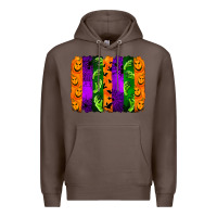 Coffee halloween brushstroke Premium Hoodie - Jasminsmagicworld