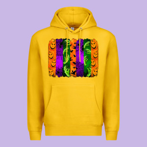 Halloween Brushstroke Premium Hoodie Designed By Jasminsmagicworld