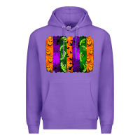 Purple halloween brushstroke Premium Hoodie - Jasminsmagicworld