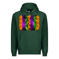 Sports Green halloween brushstroke Premium Hoodie - Jasminsmagicworld