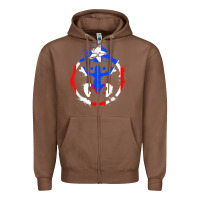 Chestnut taino coqui symbol   boricua   hispanic heritage t shirt Zipper Hoodie - linhVisuals