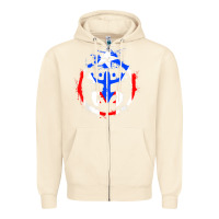 Sandshell taino coqui symbol   boricua   hispanic heritage t shirt Zipper Hoodie - linhVisuals