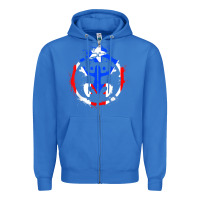 True Royal taino coqui symbol   boricua   hispanic heritage t shirt Zipper Hoodie - linhVisuals